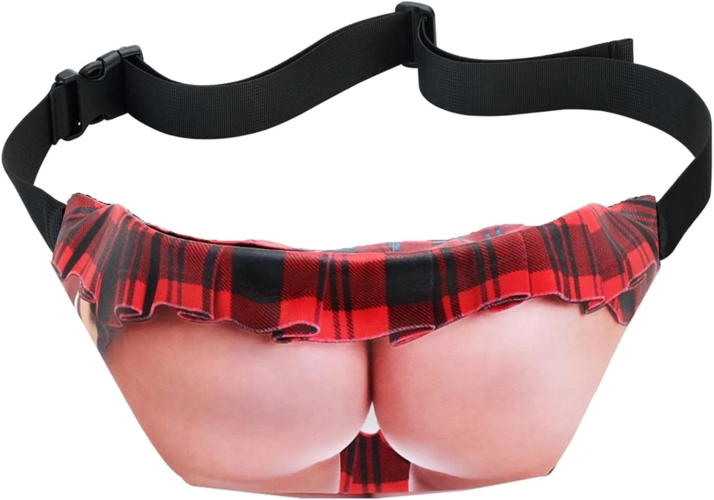 Fake Belly Bag, Cheeky Plaid style